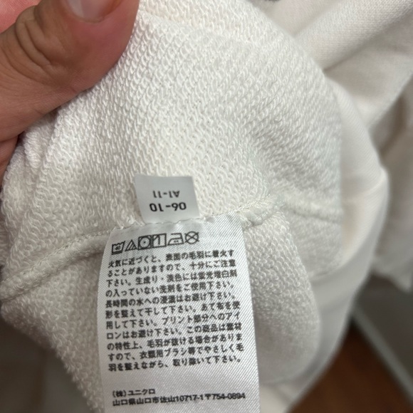 Laws White Sweatshirt Long Sleeve Shirt Size XL - Picture 8 of 9